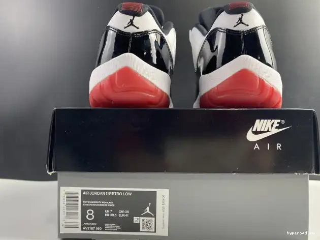 Jordan Bred 11 Low Retro Air Concord AV2187-160 0504